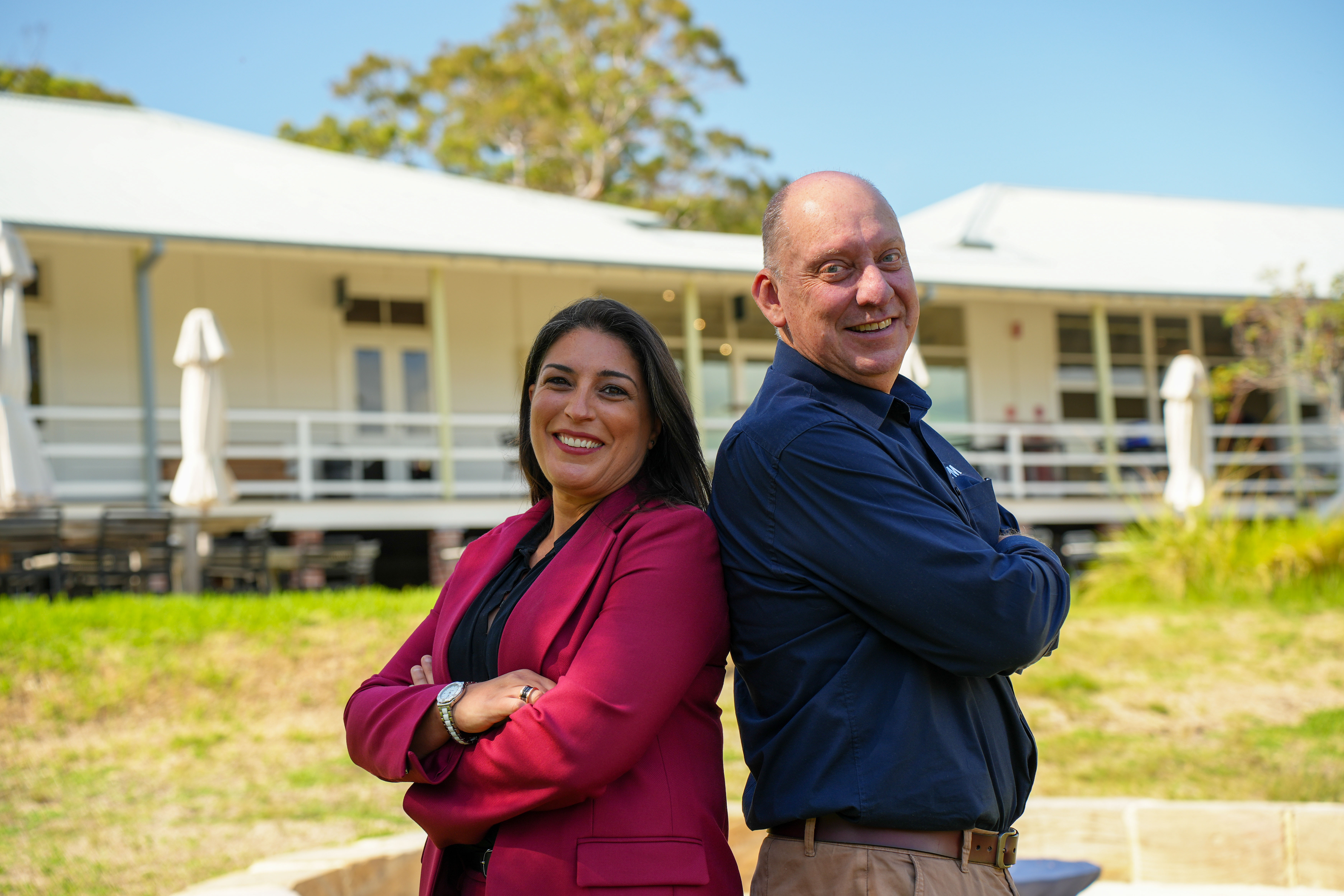 AIPM Directors Amy Mouafi and Matt Heysmand