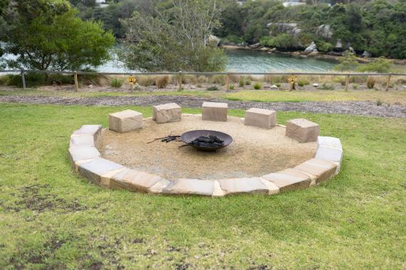 AIPM Venue - photo of external fire pit