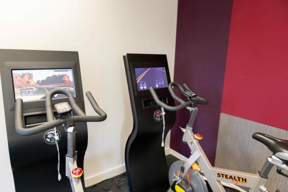 AIPM Venue - Photo of gym showing two bikes