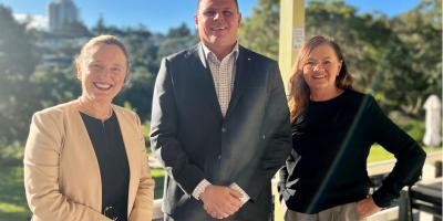CTO Suzy Mann NSW Police, Commissioner Jeremy Fewtrell Fire and Rescue NSW, DC Libby Murphy Victoria Police
